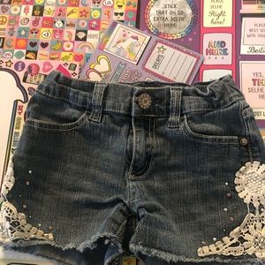 Jean short and Star T-shirt